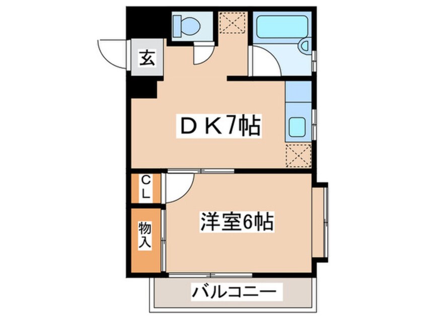 間取図 ブライトコート