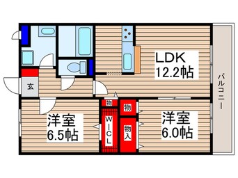 間取図 エクセラン・フキヨシ