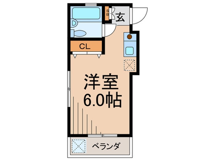 間取り図 ローヌ青葉台