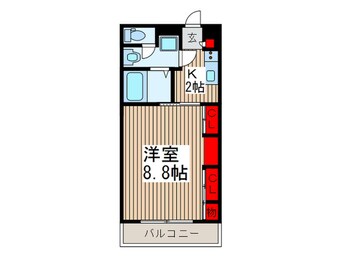間取図 リブリ・SOPHIA喜沢２