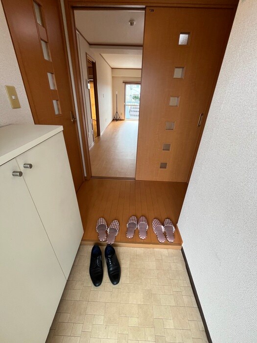 玄関 千草台谷本マンション