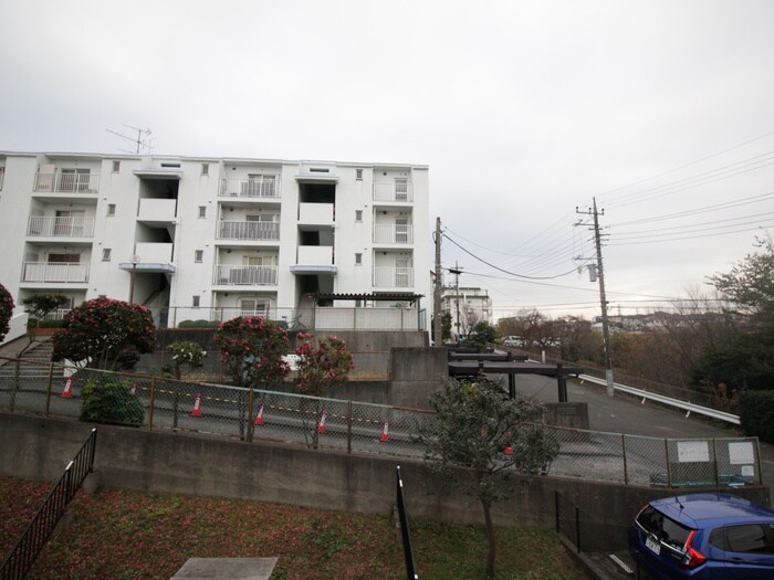 室内からの展望 千草台谷本マンション