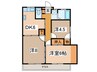 第二佐藤ハイツ 3DKの間取り