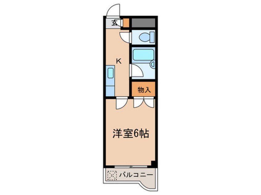 間取図 ロイヤルシティ貴藤