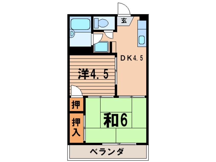 間取図 シルクハイム