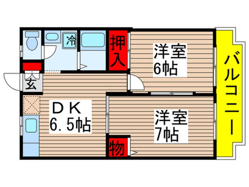 間取図 サニ－ハウス