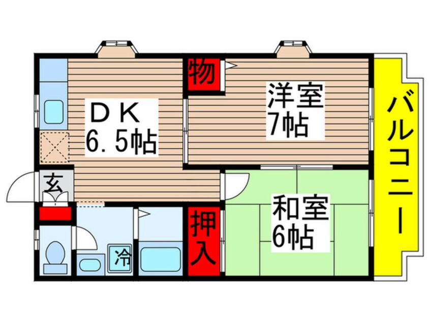 間取図 サニ－ハウス