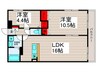 リブリ・SHISUI　１ 2LDKの間取り