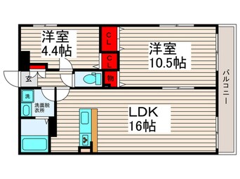 間取図 リブリ・SHISUI　１
