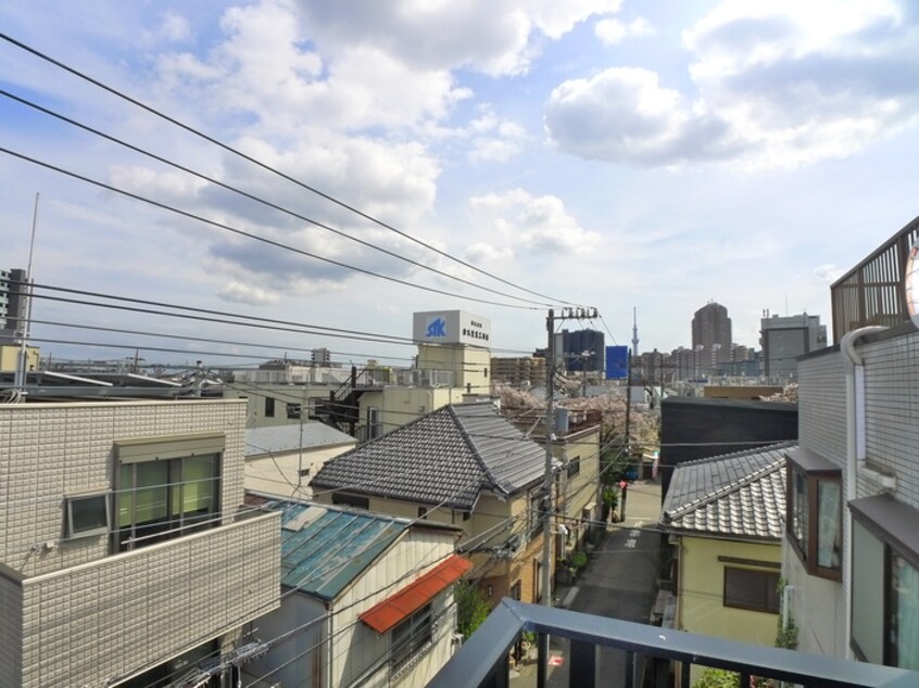 室内からの展望 レピュア北千住レジデンス