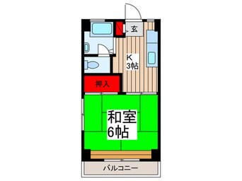 間取図 渋谷コーポ