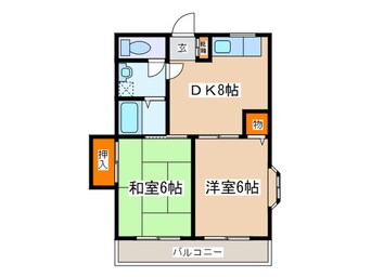 間取図 田村マンション