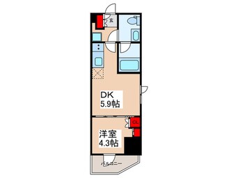 間取図 ルフォンプログレ上野マークス