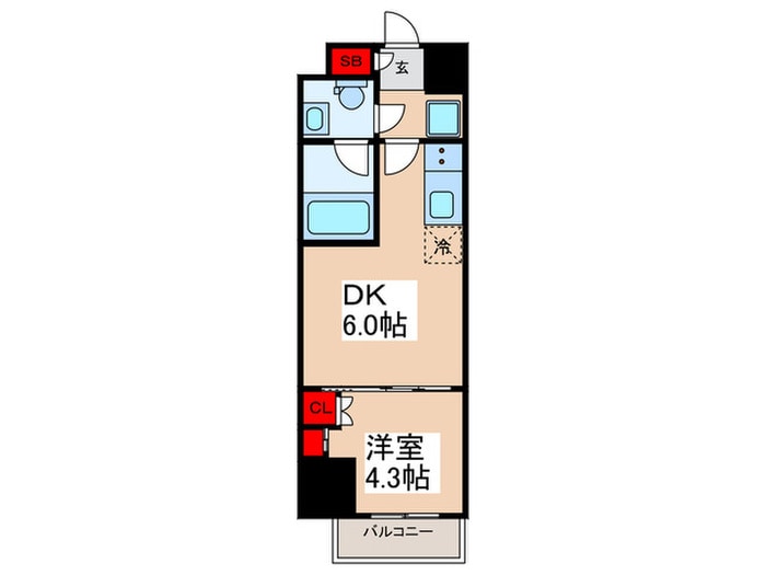 間取り図 ルフォンプログレ上野マークス