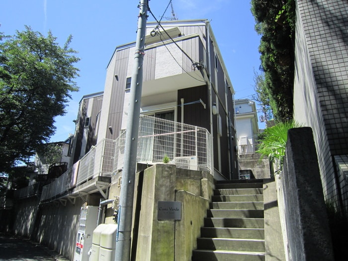 エントランス部分 カ－サヴェルデ