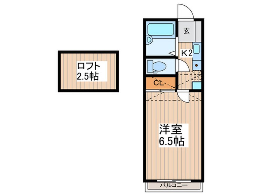 間取図 フェンズ４３７