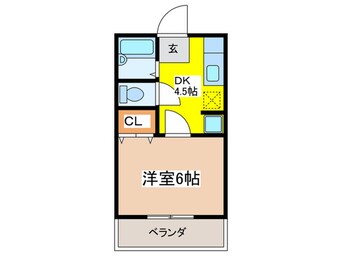 間取図 ベルシティハイツ