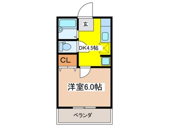 間取図 ベルシティハイツ