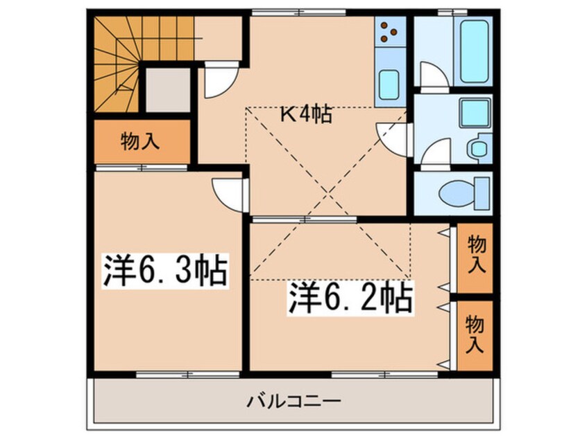 間取図 スプーキーパレス