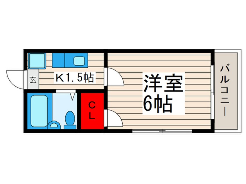 間取図 グレイスハイム