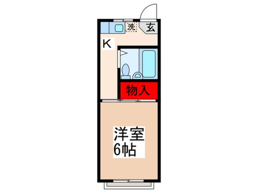 間取図 ボン・ボヤージュ高円寺