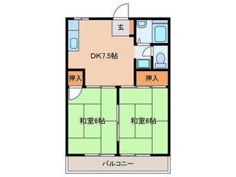 間取図 カ－サヤマト