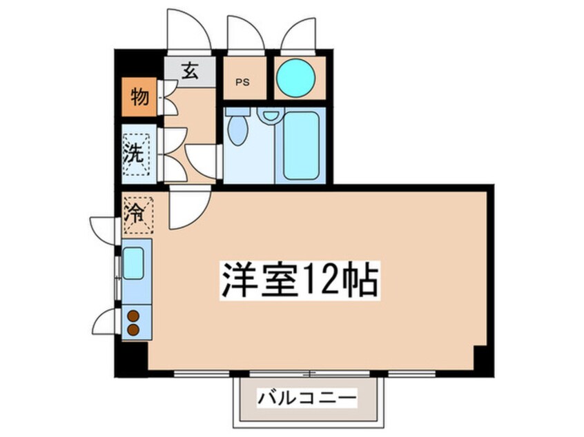 間取図 桜ヶ丘イン