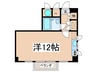 桜ヶ丘イン 1Rの間取り