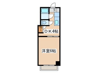 間取図 カントリーハイツ