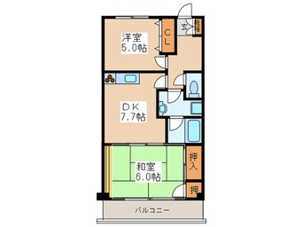 間取図 マンションエクセレント