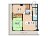 マンションエクセレント 2LDKの間取り