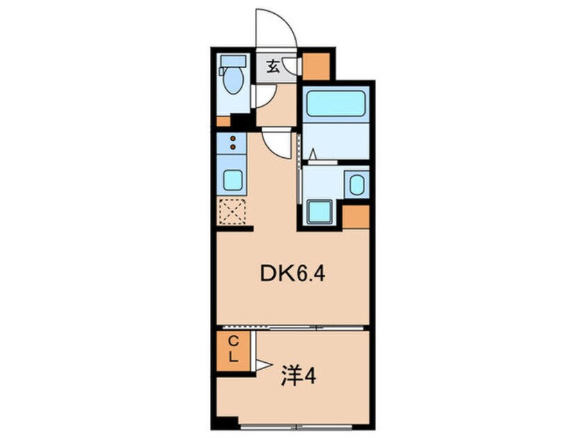 間取図 プライマル大塚