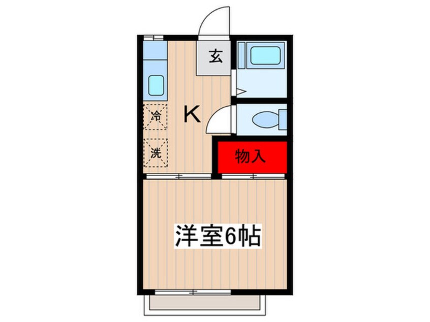 間取図 ｸﾞﾘ-ﾝﾊｲﾑ