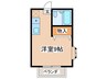 フィールド中田 1Rの間取り