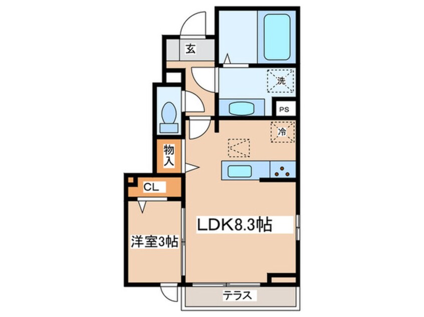 間取図 サフィール富士見台