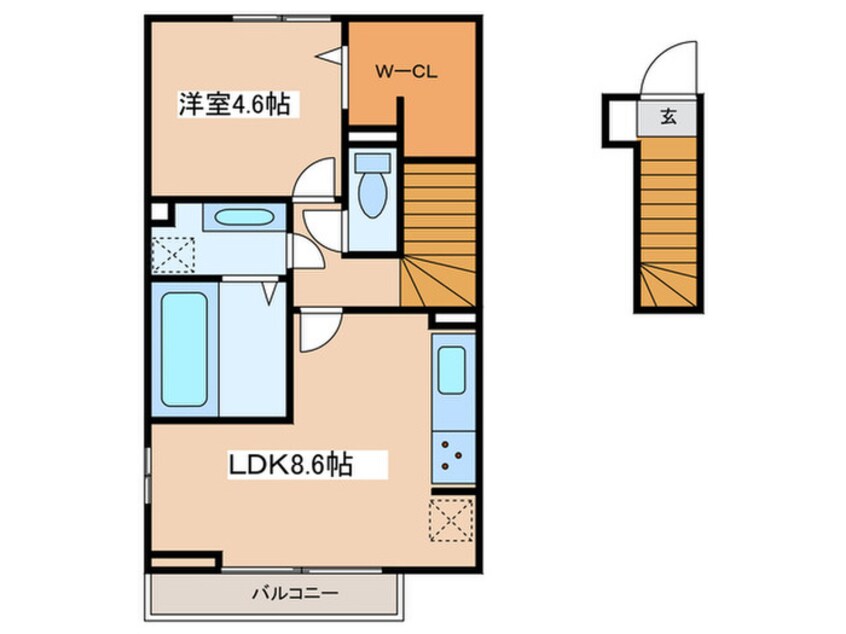 間取図 サフィール富士見台