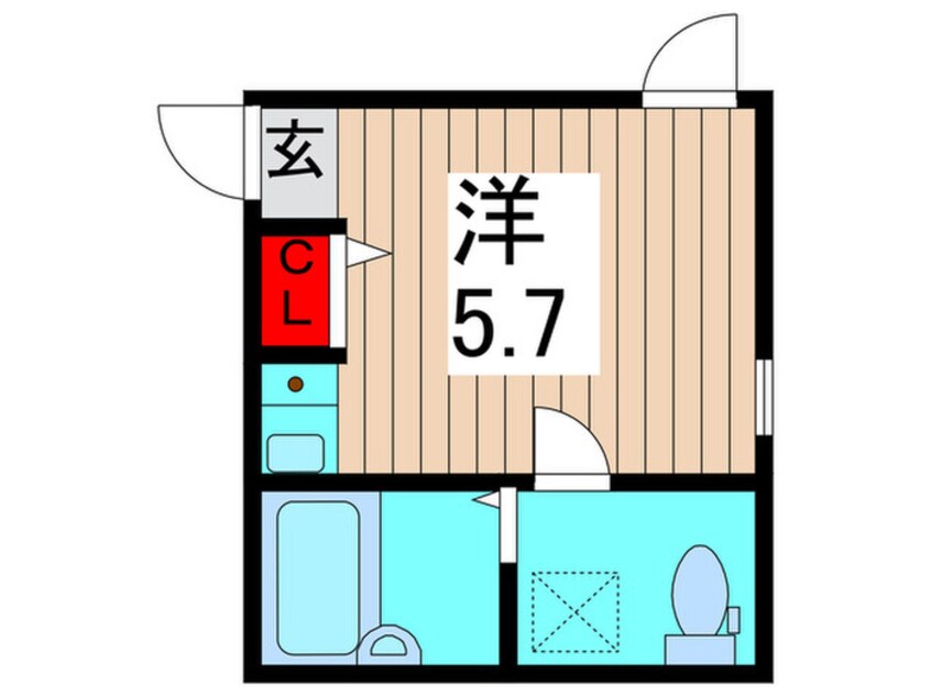 間取図 リンク亀有