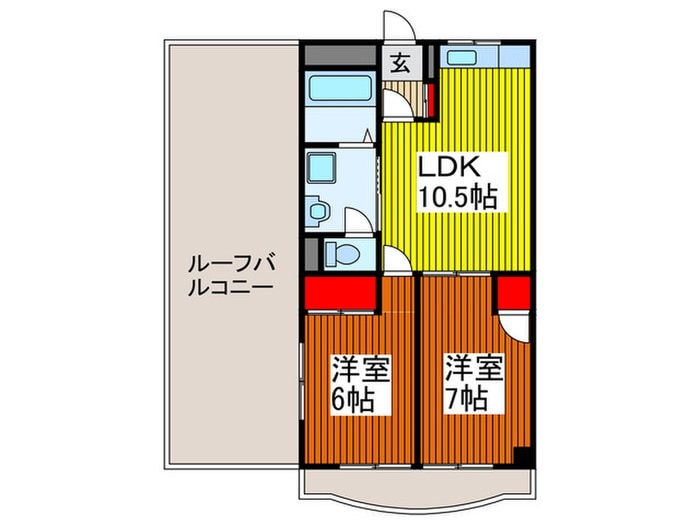 間取り図 ドムス・ケ－ブ