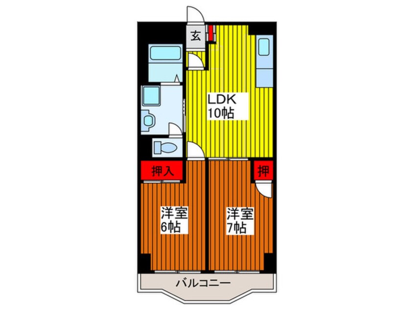 間取図 ドムス・ケ－ブ