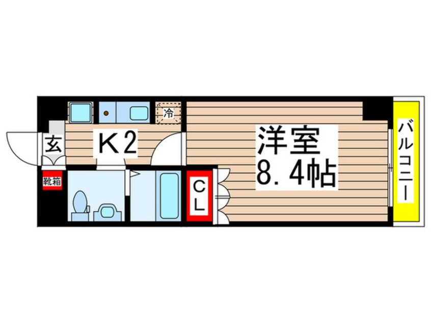 間取図 JUMEAU京成船橋