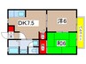 フォーブル北小岩 2DKの間取り