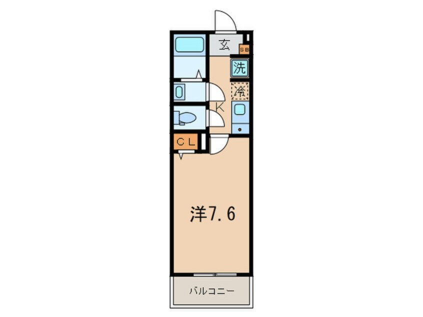 間取図 ブランミュール西馬込Ⅰ