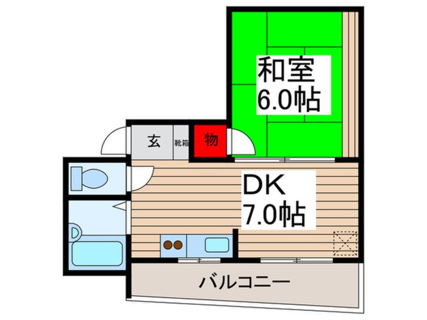 間取図 コスモピアビル