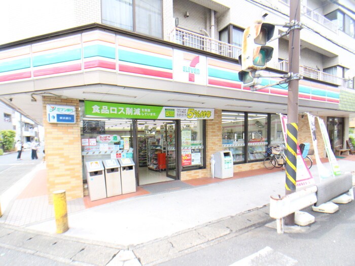 セブンイレブン川崎神地店(コンビニ)まで155m テック原ビル