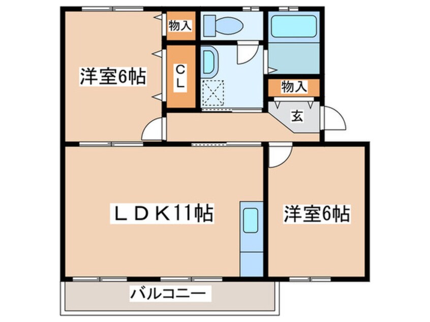 間取図 町田コープタウン１１号棟