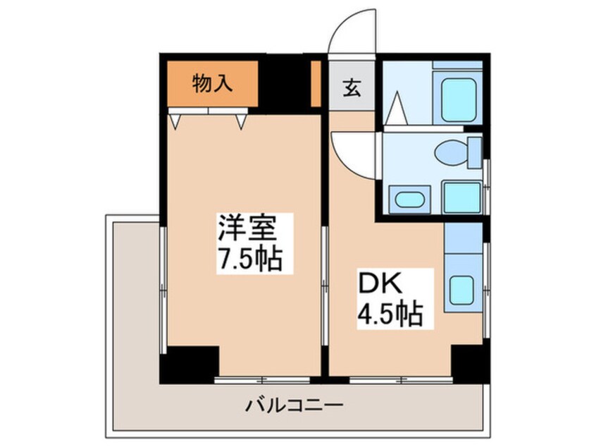 間取図 コーポラス杉並