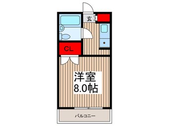 間取図 プラザＴＯＭＳ