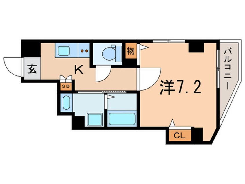 間取図 ランズ池袋