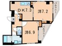 ランズ池袋の間取図