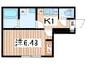 カインドネス南橋本 1Kの間取り